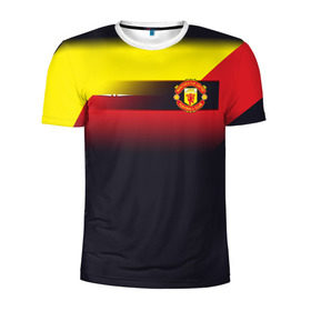 Мужская футболка 3D спортивная с принтом Manchester United 2018 Sport в городе Новоалтайск, 100% полиэстер с улучшенными характеристиками | приталенный силуэт, круглая горловина, широкие плечи, сужается к линии бедра | fc | fcmu | football | football club | manchester united | red devils | sport | красные дьяволы | манчестер юнайтед | спорт | фк | фкмю | футбол | футбольный клуб