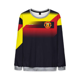 Мужской свитшот 3D с принтом Manchester United 2018 Sport в городе Новоалтайск, 100% полиэстер с мягким внутренним слоем | круглый вырез горловины, мягкая резинка на манжетах и поясе, свободная посадка по фигуре | Тематика изображения на принте: fc | fcmu | football | football club | manchester united | red devils | sport | красные дьяволы | манчестер юнайтед | спорт | фк | фкмю | футбол | футбольный клуб
