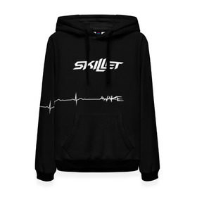 Женская толстовка 3D с принтом Skillet Awake в городе Новоалтайск, 100% полиэстер  | двухслойный капюшон со шнурком для регулировки, мягкие манжеты на рукавах и по низу толстовки, спереди карман-кенгуру с мягким внутренним слоем. | skilet | skillet | альтернативный | гранж | группа | джен леджер | джон купер | индастриал | кори купер | метал | ню | пост | рок | сет моррисон | симфоник | скилет | хард | христианский