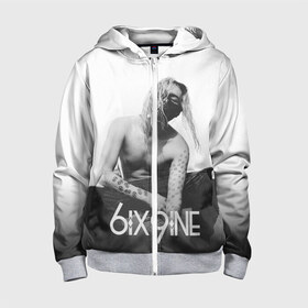 Детская толстовка 3D на молнии с принтом 6IX9INE в городе Новоалтайск, 100% полиэстер |  манжеты и пояс оформлены широкой мягкой резинкой, двухслойный капюшон со шнурком для регулировки, спереди карманы и застежка-молния
 | 6ix9ine | sixnine | tekashi