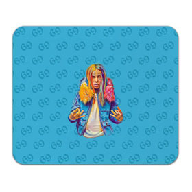 Коврик для мышки прямоугольный с принтом 6IX9INE 69 в городе Новоалтайск, натуральный каучук | размер 230 х 185 мм; запечатка лицевой стороны | Тематика изображения на принте: 6ix9ine | sixnine | tekashi