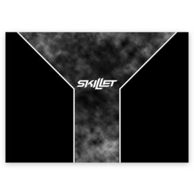 Поздравительная открытка с принтом Skillet в городе Новоалтайск, 100% бумага | плотность бумаги 280 г/м2, матовая, на обратной стороне линовка и место для марки
 | skilet | skillet | альтернативный | гранж | группа | джен леджер | джон купер | индастриал | кори купер | метал | ню | пост | рок | сет моррисон | симфоник | скилет | хард | христианский