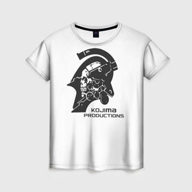 Женская футболка 3D с принтом KOJIMA PRODUCTIONS в городе Новоалтайск, 100% полиэфир ( синтетическое хлопкоподобное полотно) | прямой крой, круглый вырез горловины, длина до линии бедер | hideo kojima | hilermo del toro | kojima productions | norman reedus | бурят гений | гильермо дель торо | леа сейду | лея | мадс миккельсен | норман ридус | хидео кодзима