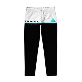 Детские леггинсы 3D с принтом Detroit RK800 в городе Новоалтайск, полиэстер 85%, спандекс 15% | эластичный пояс, зауженный крой | Тематика изображения на принте: 2038 | connor | dbh | detroit | gamer | kara | андроид | девиант | детройт | кара | квест | коннор | маркус