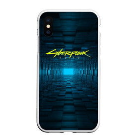Чехол для iPhone XS Max матовый с принтом CYBERPUNK 2077 в городе Новоалтайск, Силикон | Область печати: задняя сторона чехла, без боковых панелей | 2019 | cd project red | cyberpunk 2077 | future | hack | night city | samurai | sci fi | андроиды | безумие | будущее | город ночи | киберпанк 2077 | логотип | роботы | самураи | фантастика | цифры