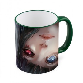Кружка 3D с принтом Tokyo Ghoul в городе Новоалтайск, керамика | ёмкость 330 мл | tokyo ghoul | аниме | гуль | канэки кэн | манга | токийский гуль | токио | япония