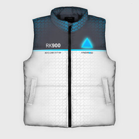 Мужской жилет утепленный 3D с принтом RK 900 CONNOR в городе Новоалтайск,  |  | connor | cyberlife | detroit become human | deviant | kara | markus | ps4 | rk800 |  detroit: become human | детроит | детроит: стать человеком | игры | кара | коннор | конор | кэра | маркус | пиратs | эксклюзив