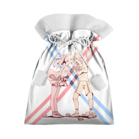 Подарочный 3D мешок с принтом Darling in the Franxx в городе Новоалтайск, 100% полиэстер | Размер: 29*39 см | darling | darling in the franxx | franxx | miku | zorome | милый | милый во франкcе | франкс