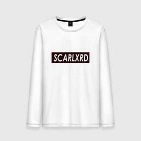 Мужской лонгслив хлопок с принтом scarlxrd_black в городе Новоалтайск, 100% хлопок |  | scarlxrd | мариус