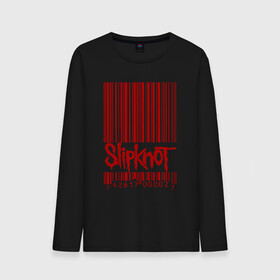 Мужской лонгслив хлопок с принтом SlipKnot штрих код в городе Новоалтайск, 100% хлопок |  | 1999 | got | slipknot. mad | группа | код | логотип | надпись | слипкнот | штрих | штрихкод | эмблема
