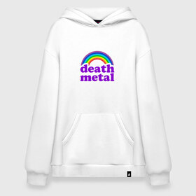 Худи SuperOversize хлопок с принтом death metal в городе Новоалтайск, 70% хлопок, 30% полиэстер, мягкий начес внутри | карман-кенгуру, эластичная резинка на манжетах и по нижней кромке, двухслойный капюшон
 | awful things | death metal | gbc | hip hop | lil peep | rap | spotlight | the brightside | white wine | witchblades | лилпип