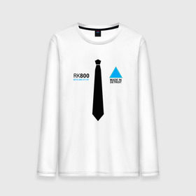 Мужской лонгслив хлопок с принтом RK 800 CONNOR в городе Новоалтайск, 100% хлопок |  | connor | cyberlife | detroit become human | deviant | kara | markus | ps4 | rk800 |  detroit: become human | детроит | детроит: стать человеком | игры | кара | коннор | конор | кэра | маркус | пиратs | эксклюзив