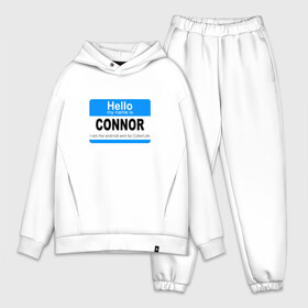 Мужской костюм хлопок OVERSIZE с принтом RK 800 CONNOR в городе Новоалтайск,  |  | connor | cyberlife | detroit become human | deviant | kara | markus | ps4 | rk800 |  detroit: become human | детроит | детроит: стать человеком | игры | кара | коннор | конор | кэра | маркус | пиратs | эксклюзив