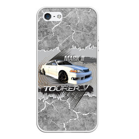 Чехол для iPhone 5/5S матовый с принтом Mark 2 Tourer V в городе Новоалтайск, Силикон | Область печати: задняя сторона чехла, без боковых панелей | Тематика изображения на принте: mark | mark 2 | mark 2 tourer v | tourer v | toyota | автомобиль | марк | марковник | машина | тачка | тойота