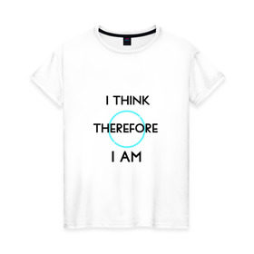 Женская футболка хлопок с принтом Detroit Become Human в городе Новоалтайск, 100% хлопок | прямой крой, круглый вырез горловины, длина до линии бедер, слегка спущенное плечо | android | dbh | detroit | detroit become human | deviant | game | gamer | андроид | девиант | детройт | игра