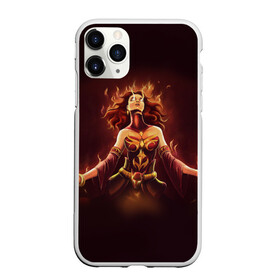 Чехол для iPhone 11 Pro матовый с принтом Dota 2 Lina в городе Новоалтайск, Силикон |  | arena | battle | dota 2 | game | multiplayer | online | the dire | the radiant | дота | игра | турнир