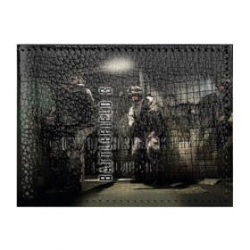 Обложка для студенческого билета с принтом BATTLEFIELD 3 в городе Новоалтайск, натуральная кожа | Размер: 11*8 см; Печать на всей внешней стороне | Тематика изображения на принте: battlefield | война | игры | оружия | поле битвы | солдат | спецназ | стратегия | тактика | танки | шутер
