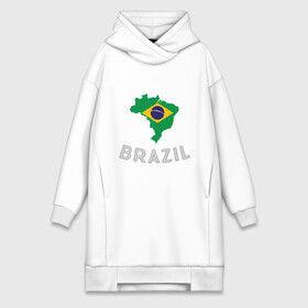 Платье-худи хлопок с принтом Бразилия в городе Новоалтайск,  |  | brasil | brazil | football | goal | neymar | sport | team | бразилия | гол | игрок | марсело | мяч | неймар | спорт | тренер | футбол | чемпион | чемпионат