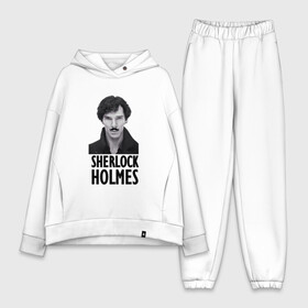 Женский костюм хлопок Oversize с принтом Шерлок в городе Новоалтайск,  |  | sherlock | бенедикт камбербэтч | доктор ватсон | мартин фримен | шерлок