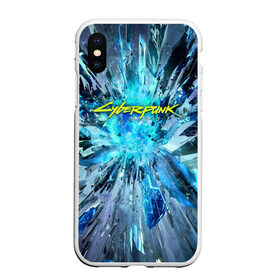 Чехол для iPhone XS Max матовый с принтом CYBERPUNK 2077 в городе Новоалтайск, Силикон | Область печати: задняя сторона чехла, без боковых панелей | 2019 | cd project red | cyberpunk 2077 | future | hack | night city | samurai | sci fi | андроиды | безумие | будущее | город ночи | киберпанк 2077 | логотип | роботы | самураи | фантастика | цифры