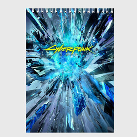Скетчбук с принтом CYBERPUNK 2077 в городе Новоалтайск, 100% бумага
 | 48 листов, плотность листов — 100 г/м2, плотность картонной обложки — 250 г/м2. Листы скреплены сверху удобной пружинной спиралью | Тематика изображения на принте: 2019 | cd project red | cyberpunk 2077 | future | hack | night city | samurai | sci fi | андроиды | безумие | будущее | город ночи | киберпанк 2077 | логотип | роботы | самураи | фантастика | цифры