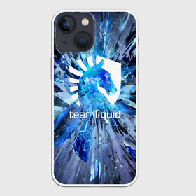 Чехол для iPhone 13 mini с принтом TEAM LIQUID E SPORT в городе Новоалтайск,  |  | 2019 | blue | cybersport | esport | liquid | logo | pro league | team | team liquid | киберспорт | логотип | тим ликвид | фирменные цвета