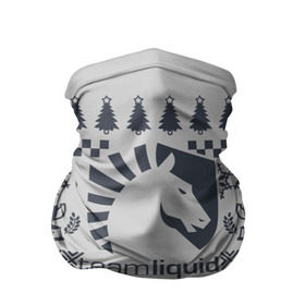 Бандана-труба 3D с принтом СВИТЕР TEAM LIQUID в городе Новоалтайск, 100% полиэстер, ткань с особыми свойствами — Activecool | плотность 150‒180 г/м2; хорошо тянется, но сохраняет форму | 2019 | blue | cybersport | esport | happy new year | liquid | logo | pro league | team | team liquid | киберспорт | кубок | логотип | новогодние | новый год | тим ликвид | фирменные цвета | чемпионы