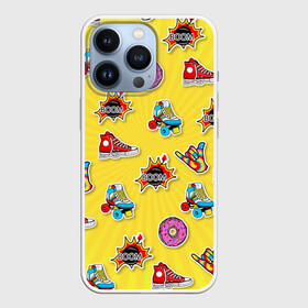 Чехол для iPhone 13 Pro с принтом Pop Art в городе Новоалтайск,  |  | Тематика изображения на принте: girl | pop art | гламур | губы | девушка | мода | поп арт | стикер | стиль | тренд | фэшн