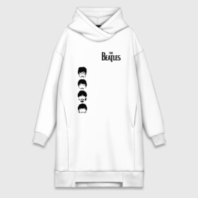 Платье-худи хлопок с принтом The Beatles в городе Новоалтайск,  |  | beatles | the beatles | бителз | бителс | битлз | битлс | битлы | джон леннон | джордж харрисон | жуки | зе | ливерпульская четвёрка | мерсибит | пол маккартни | поп | ринго старр | рок группа