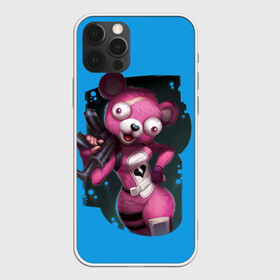 Чехол для iPhone 12 Pro Max Cuddle Team Leader: в городе Новоалтайск, Силикон | | battle royale | cuddle | fortnite | leader | битва | королевская | ниндзя | розовый медведь | фортнайт