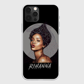 Чехол для iPhone 12 Pro с принтом Rihanna в городе Новоалтайск, силикон | область печати: задняя сторона чехла, без боковых панелей | rihanna | риана | рианна