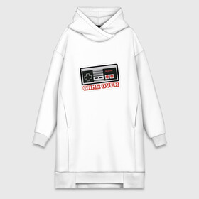 Платье-худи хлопок с принтом Game over в городе Новоалтайск,  |  | 8 | game over | nintendo | бит | видео | игра