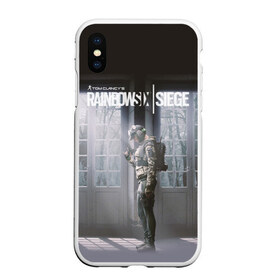 Чехол для iPhone XS Max матовый Rainbow Six Patriots: в городе Новоалтайск, Силикон | Область печати: задняя сторона чехла, без боковых панелей | pvp | воин | герой | дым | огонь | оружия | пламя | призрак | снайпер | сражения | тактический | туман | шутер