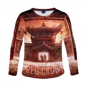 Женский лонгслив 3D с принтом Operation Red Crow в городе Новоалтайск, 100% полиэстер | длинные рукава, круглый вырез горловины, полуприлегающий силуэт | 