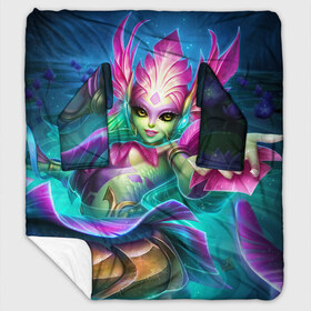 Плед с рукавами с принтом Nami League of Legends в городе Новоалтайск, 100% полиэстер | Закругленные углы, все края обработаны. Ткань не мнется и не растягивается. Размер 170*145 | lol | moba | riot games | воин | лига легенд | маг | поддержка | стратегия | стрелок | танк | чемпион
