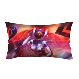 Подушка 3D антистресс с принтом DJ Sona | League of Legends в городе Новоалтайск, наволочка — 100% полиэстер, наполнитель — вспененный полистирол | состоит из подушки и наволочки на молнии | lol | moba | riot games | воин | лига легенд | маг | поддержка | стратегия | стрелок | танк | чемпион