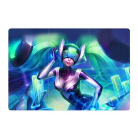Магнитный плакат 3Х2 с принтом DJ Sona | League of Legends в городе Новоалтайск, Полимерный материал с магнитным слоем | 6 деталей размером 9*9 см | lol | moba | riot games | воин | лига легенд | маг | поддержка | стратегия | стрелок | танк | чемпион