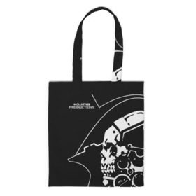 Сумка 3D повседневная с принтом LUDENS   KOJIMA PRODUCTIONS в городе Новоалтайск, 100% полиэстер | Плотность: 200 г/м2; Размер: 34×35 см; Высота лямок: 30 см | hideo kojima | hilermo del toro | kojima productions | ludens | norman reedus | бурят гений | гильермо дель торо | кодзима | кодзима продакшн | леа сейду | лея | люденс | мадс миккельсен | норман ридус | хидео кодзима