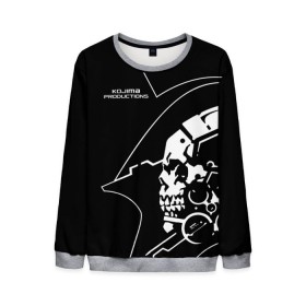 Мужской свитшот 3D с принтом LUDENS   KOJIMA PRODUCTIONS в городе Новоалтайск, 100% полиэстер с мягким внутренним слоем | круглый вырез горловины, мягкая резинка на манжетах и поясе, свободная посадка по фигуре | hideo kojima | hilermo del toro | kojima productions | ludens | norman reedus | бурят гений | гильермо дель торо | кодзима | кодзима продакшн | леа сейду | лея | люденс | мадс миккельсен | норман ридус | хидео кодзима