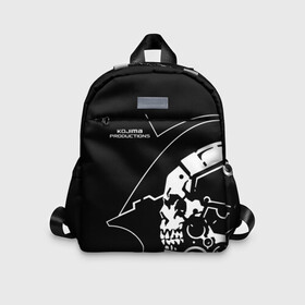 Детский рюкзак 3D с принтом LUDENS  KOJIMA PRODUCTIONS в городе Новоалтайск, 100% полиэстер | лямки с регулируемой длиной, сверху петелька, чтобы рюкзак можно было повесить на вешалку. Основное отделение закрывается на молнию, как и внешний карман. Внутри дополнительный карман. По бокам два дополнительных кармашка | hideo kojima | hilermo del toro | kojima productions | ludens | norman reedus | бурят гений | гильермо дель торо | кодзима | кодзима продакшн | леа сейду | лея | люденс | мадс миккельсен | норман ридус | хидео кодзима
