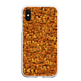 Чехол для iPhone XS Max матовый с принтом Кря-кря! в городе Новоалтайск, Силикон | Область печати: задняя сторона чехла, без боковых панелей | Тематика изображения на принте: pikabu | кря | мем | паттерн | пикабу | утиный | утка | утки