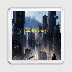 Магнит 55*55 с принтом Cyberpunk 2077 city в городе Новоалтайск, Пластик | Размер: 65*65 мм; Размер печати: 55*55 мм | Тематика изображения на принте: cd projekt red | cyberpunk | cyberpunk 2077 | e3 | night city | ps4 | rpg | v | xbox | будущее | киберпанк | киберпанк 2077 | найт сити | от создателей ведьмака | рпг