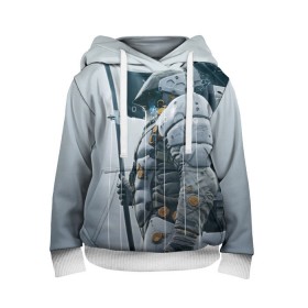 Детская толстовка 3D с принтом LUDENS   KOJIMA PRODUCTIONS в городе Новоалтайск, 100% полиэстер | двухслойный капюшон со шнурком для регулировки, мягкие манжеты на рукавах и по низу толстовки, спереди карман-кенгуру с мягким внутренним слоем | Тематика изображения на принте: hideo kojima | hilermo del toro | kojima productions | norman reedus | бурят гений | гильермо дель торо | леа сейду | лея | мадс миккельсен | норман ридус | хидео кодзима
