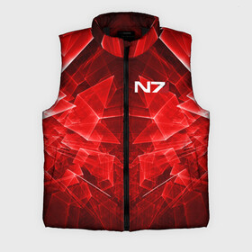 Мужской жилет утепленный 3D с принтом MASS EFFECT N7 в городе Новоалтайск,  |  | n7 | альянс | броня | костюм | масс эффект | н7