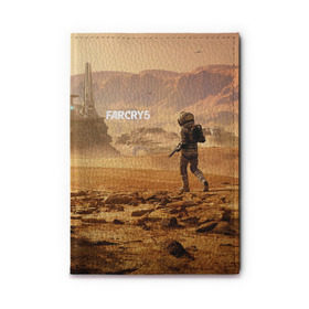 Обложка для автодокументов с принтом FAR CRY 5 LOST ON MARS в городе Новоалтайск, натуральная кожа |  размер 19,9*13 см; внутри 4 больших “конверта” для документов и один маленький отдел — туда идеально встанут права | action | far cry | far cry 5 | lost on mars | игра | космонавт | космос | марс | экшн