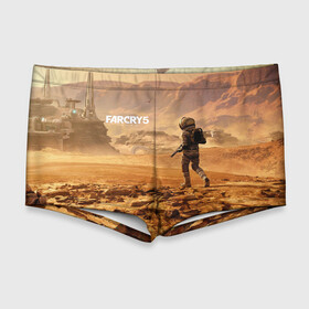 Мужские купальные плавки 3D с принтом FAR CRY 5 LOST ON MARS в городе Новоалтайск, Полиэстер 85%, Спандекс 15% |  | Тематика изображения на принте: action | far cry | far cry 5 | lost on mars | игра | космонавт | космос | марс | экшн