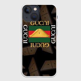 Чехол для iPhone 13 mini с принтом Gusli Гусли в городе Новоалтайск,  |  | Тематика изображения на принте: gucci | gusli | gussi | гуси | гусли | гучи