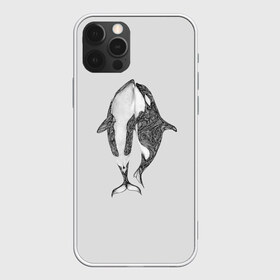 Чехол для iPhone 12 Pro Max с принтом Киты в городе Новоалтайск, Силикон |  | арт | касатка | касатки | кит | море | океан | рисунок | узор