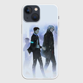 Чехол для iPhone 13 mini с принтом HANK  CONNOR в городе Новоалтайск,  |  | action | ai | android | connor | detroit become human | rk 800 | rk 900 | андроиды | детектив | игра | интерактивное кино | кара | коннор | логотип | маркус | роботы | фирменный стиль | экшн