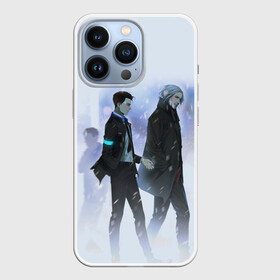 Чехол для iPhone 13 Pro с принтом HANK  CONNOR в городе Новоалтайск,  |  | Тематика изображения на принте: action | ai | android | connor | detroit become human | rk 800 | rk 900 | андроиды | детектив | игра | интерактивное кино | кара | коннор | логотип | маркус | роботы | фирменный стиль | экшн